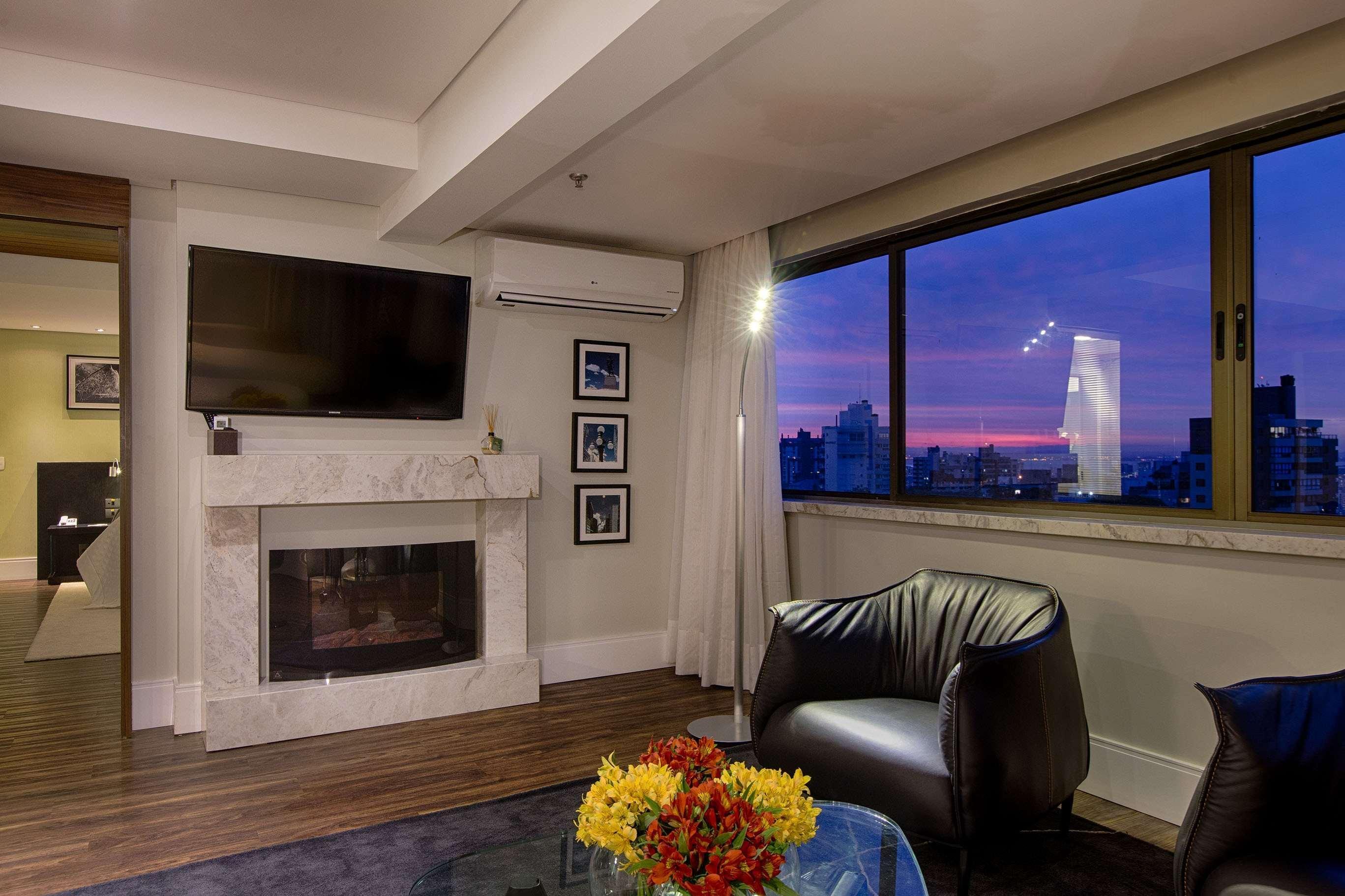 Art Hotel Transamerica Collection Porto Alegre Extérieur photo A living room at the Mandarin Oriental, New York
